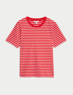 Футболка с коротким рукавом из чистого хлопка T41007391 - Marks & Spencer