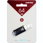 Флеш-накопитель 64 Gb Smartbuy V-Cut Black 3.0