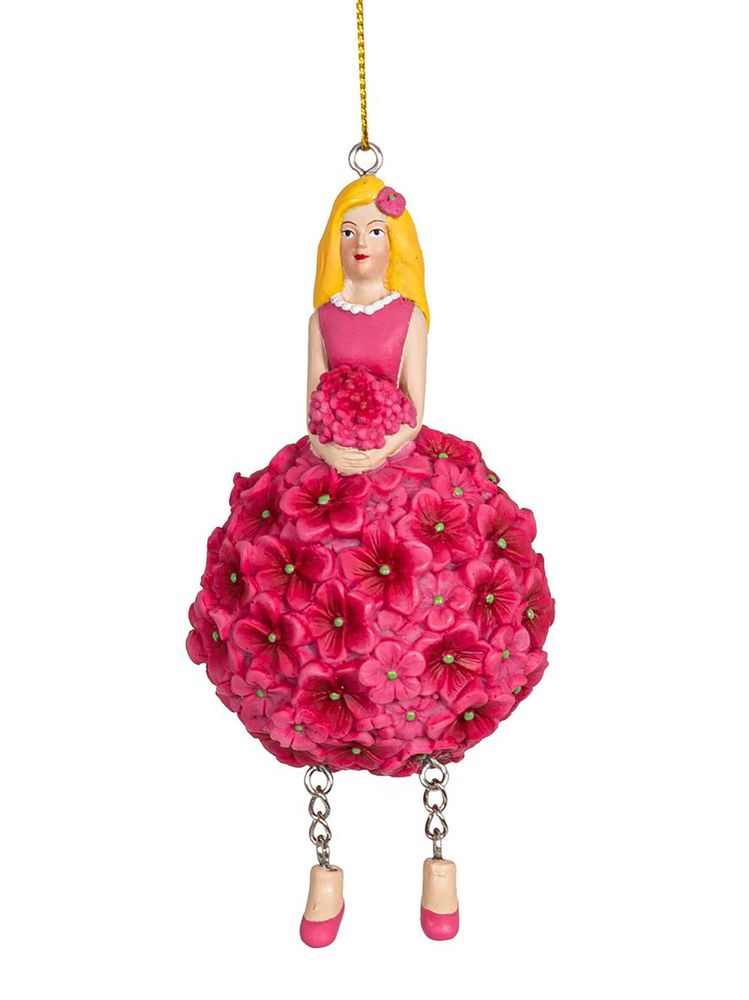 Фигурка декоративная Fiebiger Floristik: Blumenmädchen (цветочная фея) Гортензия Фигурка декоративная Fiebiger Floristik: Blumenmädchen (цветочная фея) Гортензия