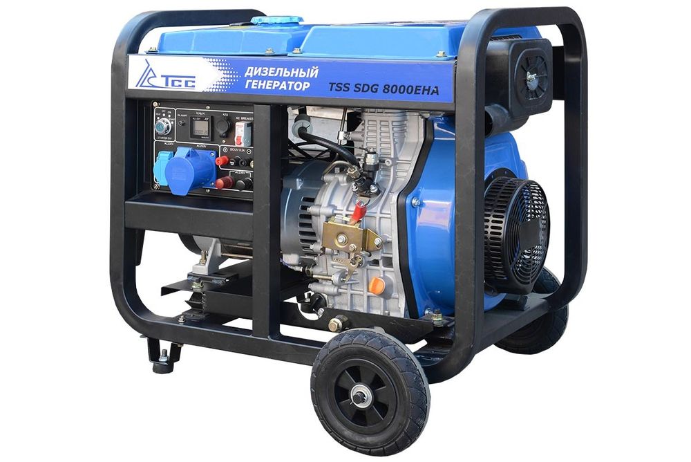 Дизель генератор TSS SDG 8000EHA - [7.5 кВт / 32,6 А] с блоком АВР