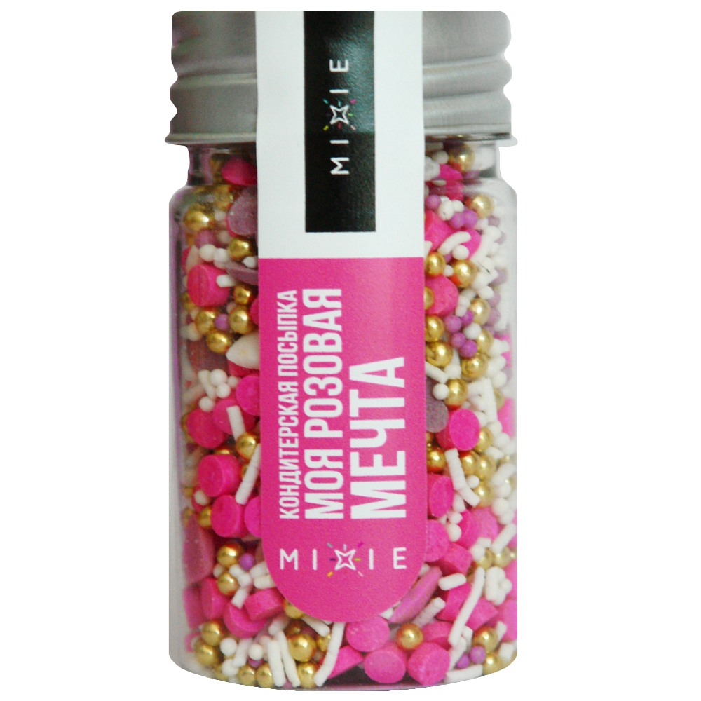 Посыпка кондитерская Моя розовая мечта 50 г MIXIE