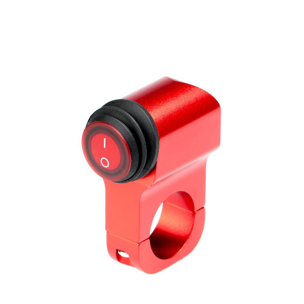 Выключатель влагозащищенный 2210R красный IP-65
