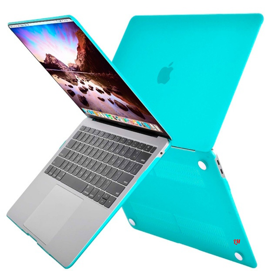 Защитный чехол-накладка Case для Apple MacBook New Air 13"  (2020г.) Бирюзовая матовая