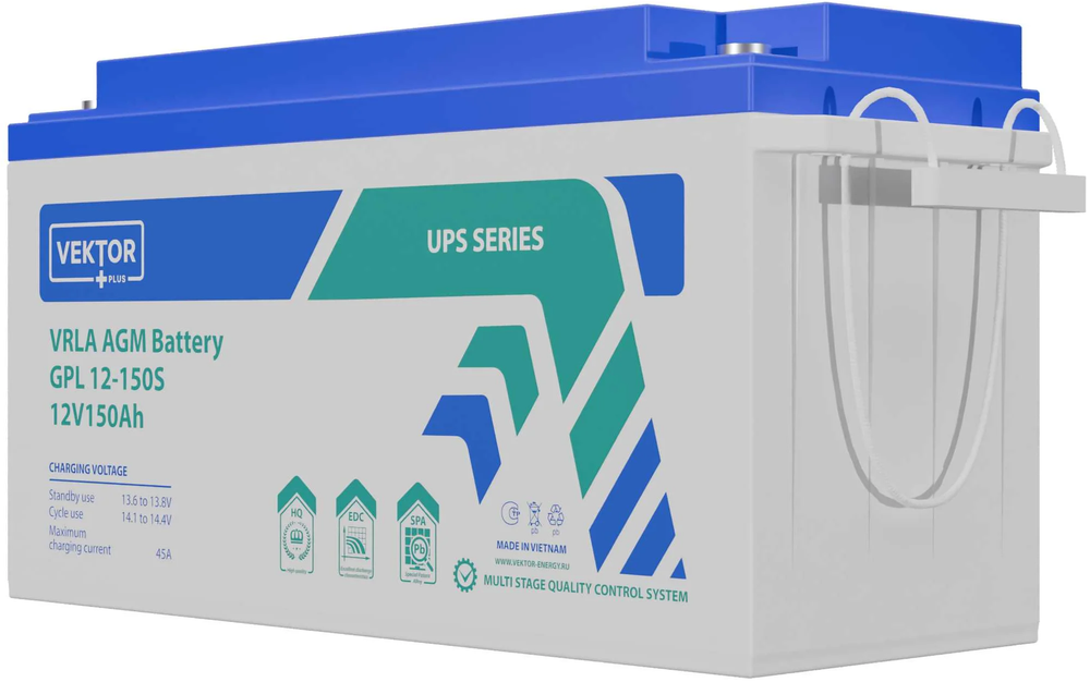 VEKTOR BATTERY GPL 12-150S аккумулятор VEKTOR BATTERY GPL 12-150S аккумулятор