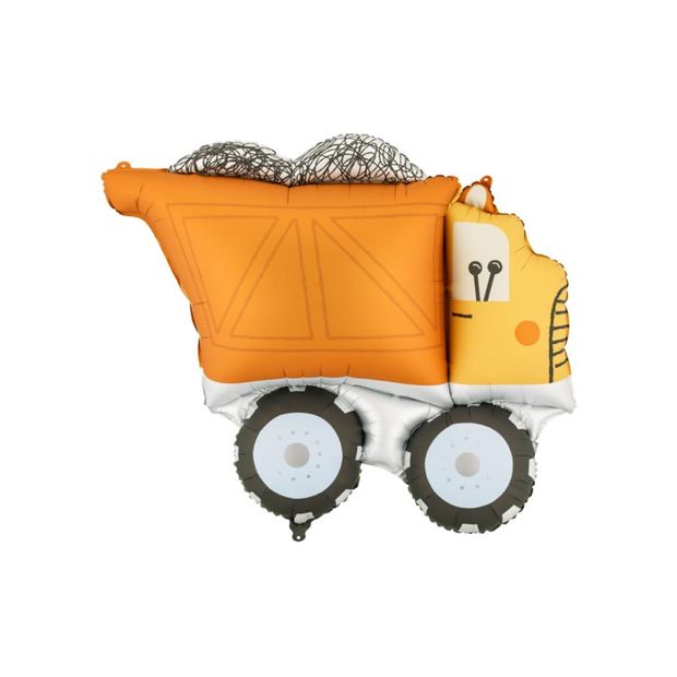 Фигура Фольгированная "Самосвал" (35"/87х69 см) PartyDeco (БГ-60)