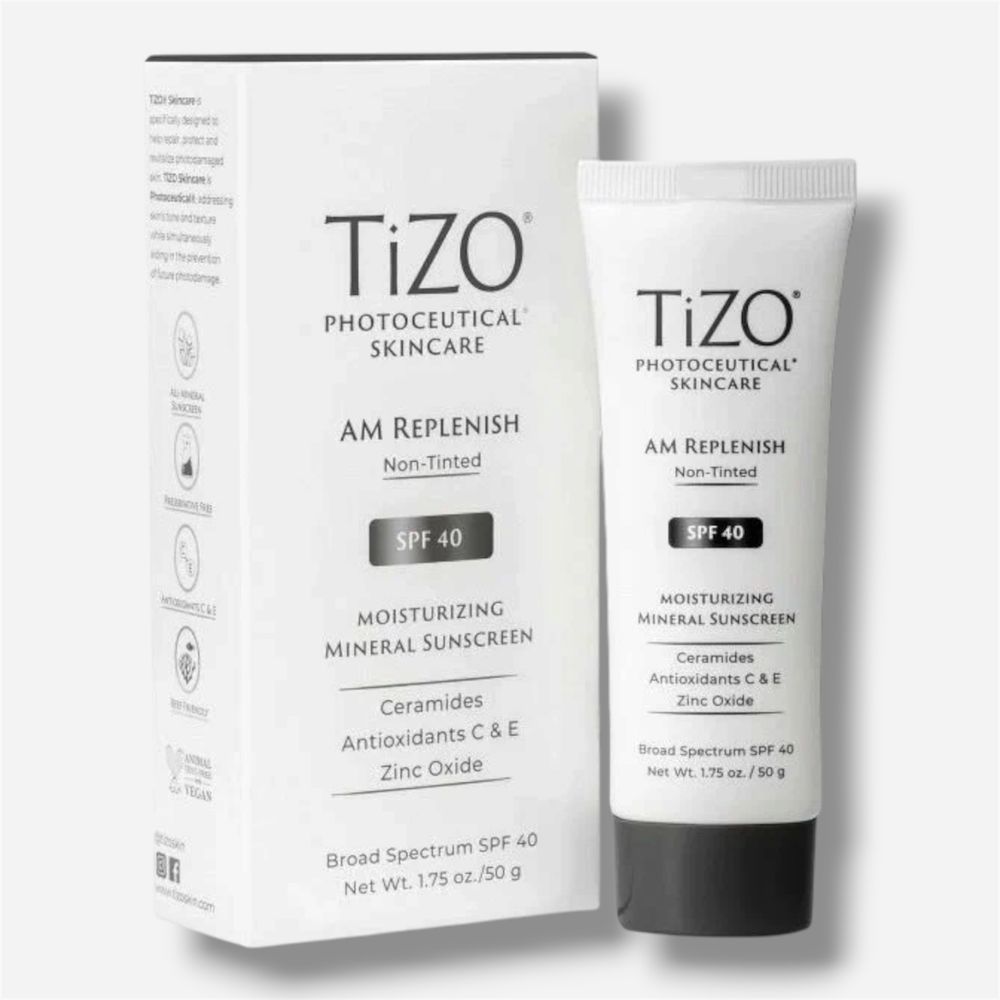 TIZO ДНЕВНОЙ ПИТАТЕЛЬНЫЙ КРЕМ С SPF  Photoceutical AM Replenish SPF-40 Non-Tinted