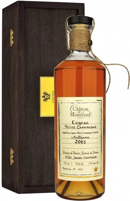 Коньяк Chateau de Montifaud Millesime 2005, Petite Champagne AOC, 0.7 л