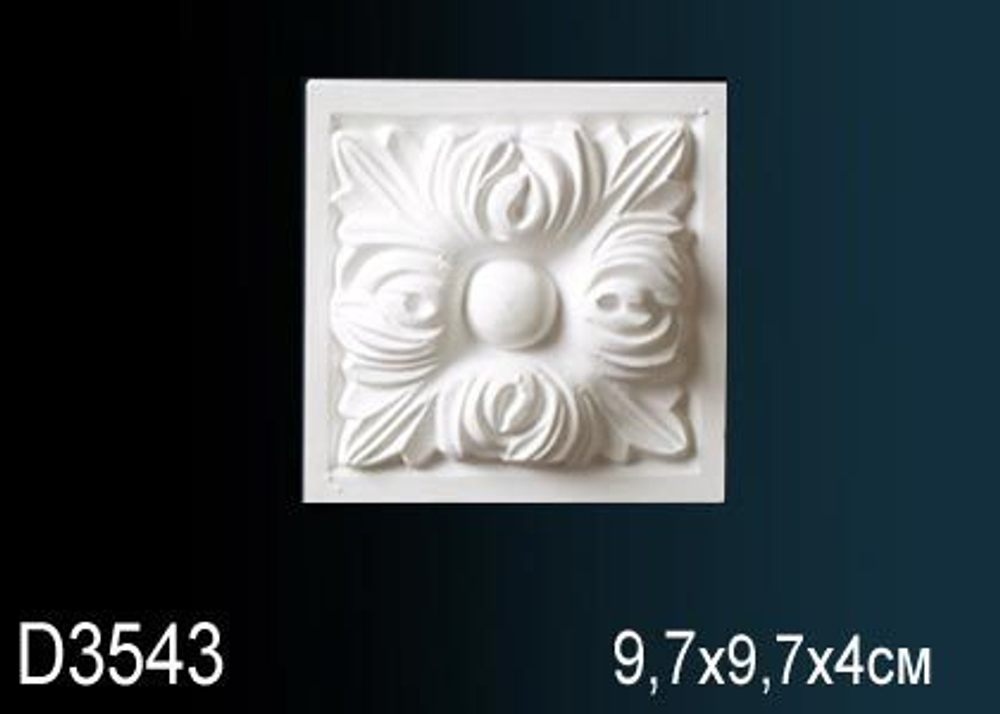 Капитель пилястры D3543