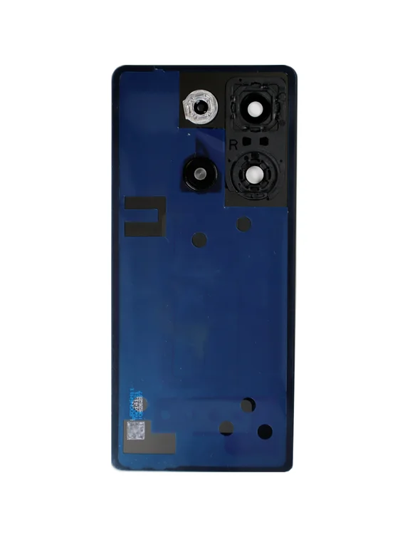 Задняя крышка для Xiaomi Redmi Note 13 Pro 4G черная (Black) со стеклом камеры