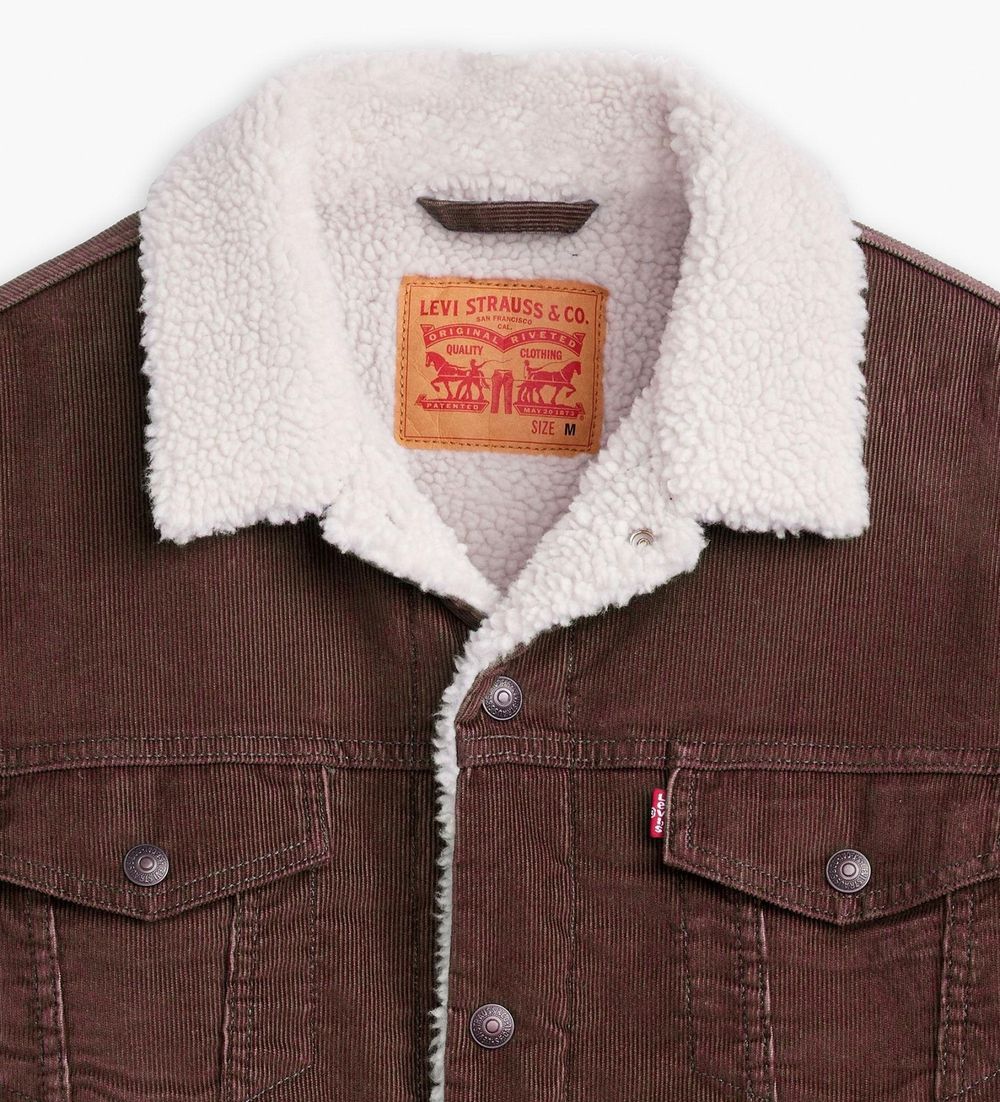 Куртка утепленная мужская LEVI'S RELAXED FIT SHERPA TRKR