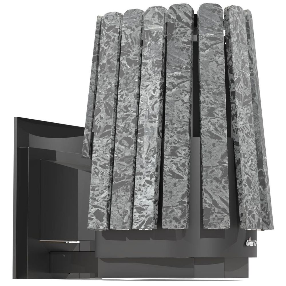 Дровяная банная печь Grill'D Cometa Vega 450 Long Max Stone Pro (Серпентинит)