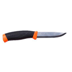 Нож туристический Morakniv Companion F Orange, нержавеющая сталь, прорезиненная рукоять с оранжевыми накладкам, 11824