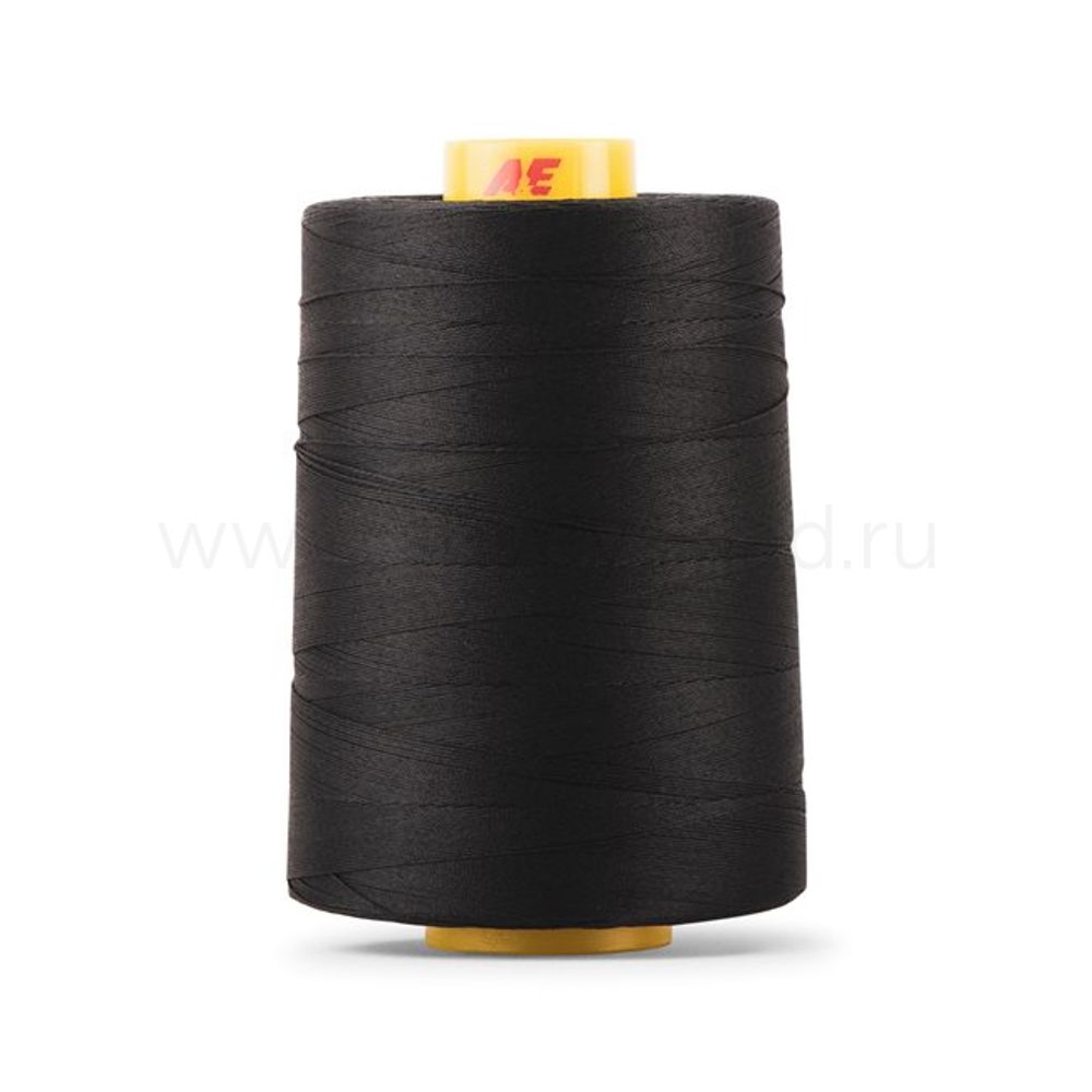 Нитка Gutermann Mara 30 (3000 метров), 1 боб., для отстрочки | _000 черный