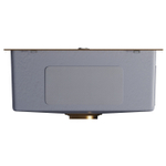 Мойка MIXLINE настольный монтаж 50х50 (3,0) вып 3 1/2, 20см с сифоном бронза PRO (550549)