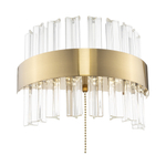 Citilux Рианна CL337313 LED Бра хрустальное с выключателем Бронза
