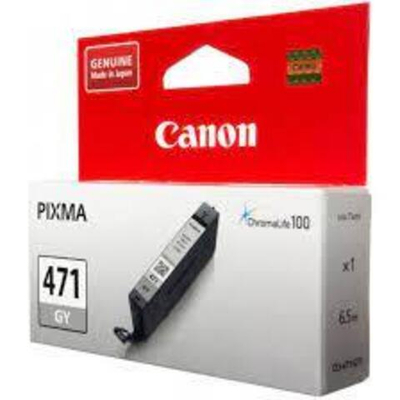 Картридж CANON CLI-471 GY для MG5740/MG6840/MG7740/TS6040/TS8040/TS9040 серый