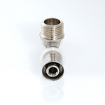 Тройник пресс Valtec с переходом на нар. р. 20х1/2"х20 (VTm.233.N.200420)