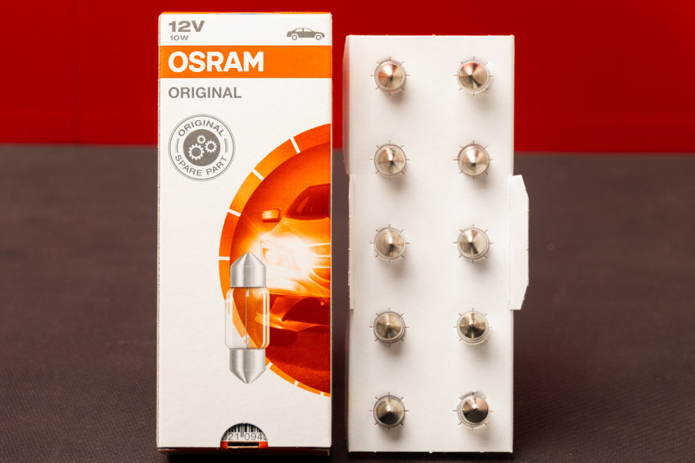 Osram C10W 31mm 12V 10W (1шт.)