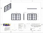 Универсальная монтажная molle панель для системы хранения