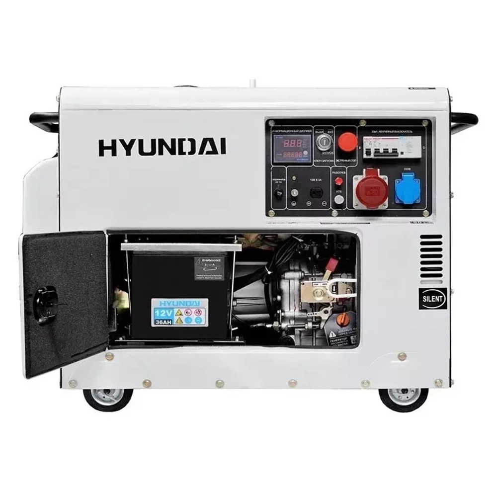 Дизельный генератор HYUNDAI DHY 6000SE