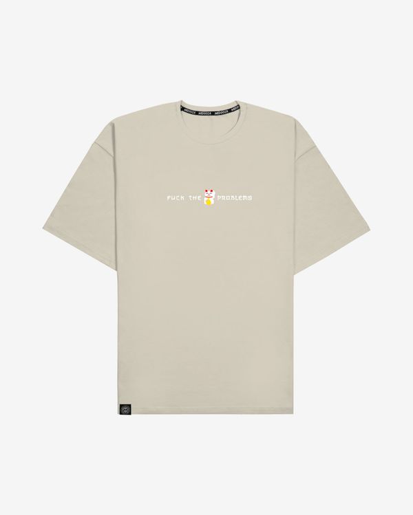 Футболка MEDOOZA FTP_Cat Молочная