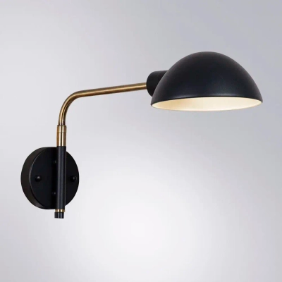 Бра Arte Lamp ZETTA A7055AP-1BK, 1хE27
