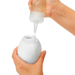 Белый мастурбатор 8,7см Tenga Geo Aqua GEO-001
