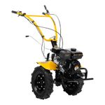 Мотоблок DPT-270X, 7 л.с, дисковое сцепление, ширина 90 см, глубина 35 см, фрез 3х4, ВОМ, передачи 2В/1Н Denzel