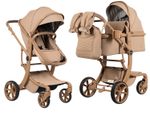 Коляска трансформер Aimile Adventurer ткань песочный Артикул: ADV-7