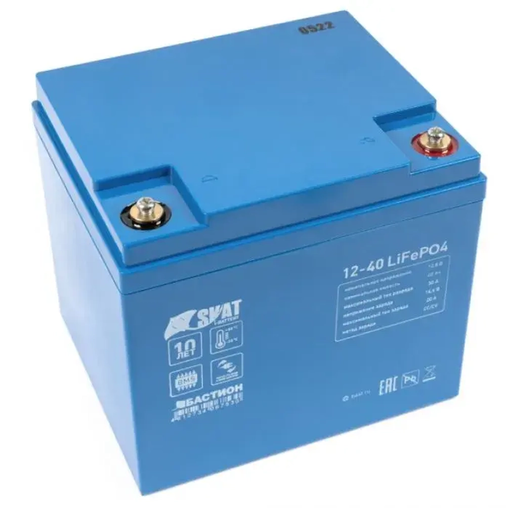 Аккумулятор Бастион  Skat i-Battery 12-40 LiFePo4