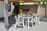 Keter Стул c подлокотниками Гармония (Harmony armchair) белый-капучино — фото 6