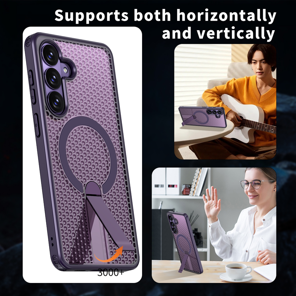 Прозрачный чехол Mesh Pro Magnetic Case для Samsung Galaxy S26+