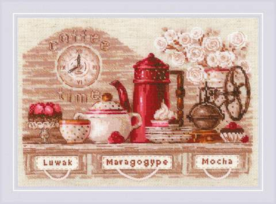 "Coffee time"-1874 вышивка