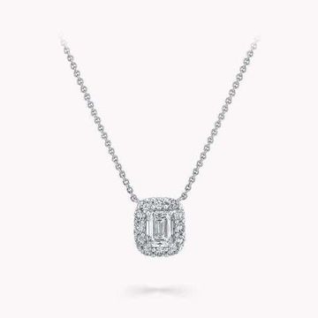 Подвеска Graff Icon Emerald Cut Diamond Pendant
