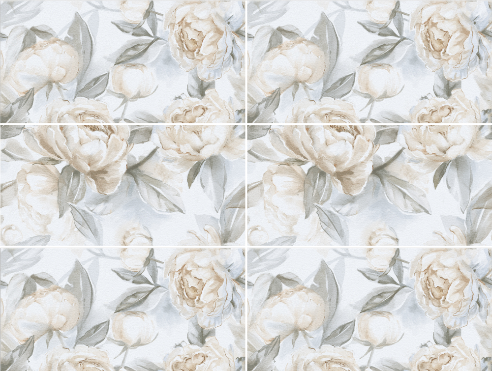 ELITE PEONIES DECOR A+B 60x120 MATT (2 шт в компл)