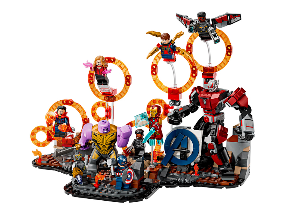 Конструктор Лего Марвел Супергерои Мстители Финальная битва | LEGO Marvel Super Heroes 76323 616 деталей 10+