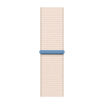 Умные часы Apple Watch Series 9 GPS, 45mm, Aluminium Case with Sport Loop, Starlight (Сияющая звезда)