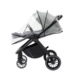 Детская коляска luxmom 760 2в1 Черный