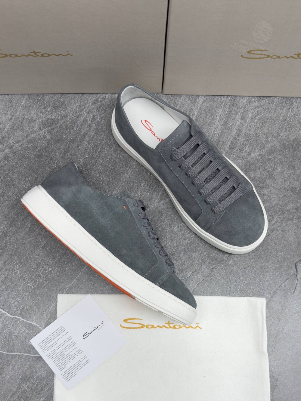 Кроссовки Santoni Cleanic
