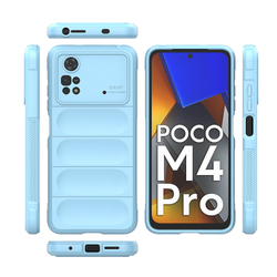 Противоударный чехол Flexible Case для Poco M4 Pro 4G