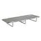 Кровать походная Helios зеленый/серый (T-HS-BD630-98828-GG) 120кг (пр-во ГК Тонар)