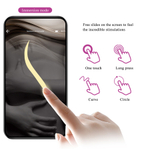 Лиловый вибратор для двоих с управлением через приложение Pretty Love Vibrator August BI-014582HP