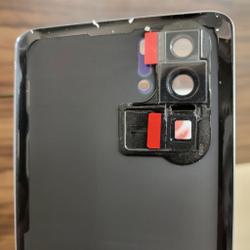 Крышка для Huawei P30 Pro - задняя стеклянная панель "Хорошее качество" (Светло-голубого цвета)