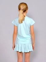 Майка для девочек RS  Performance Top - Mesh REC (Soft Teal/White) 252J005-003