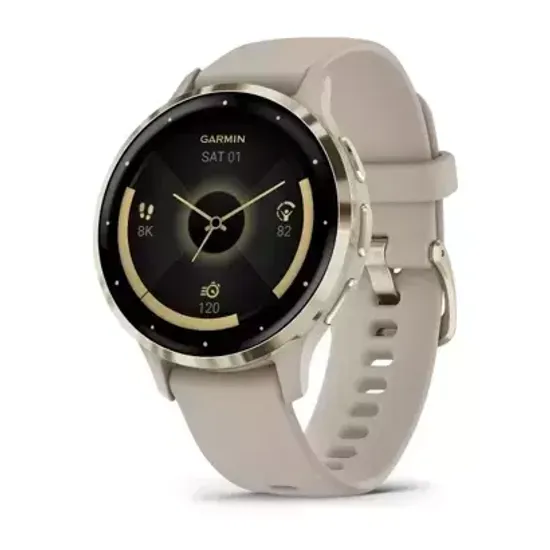 Смарт-часы Garmin VENU 3S French grey case and silicone band 010-02785-02
