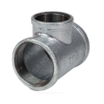 Тройник переходной чугун оц Ду 50х15 (2"х1/2") ВР/ВР Fittex PLUS
