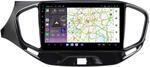 Магнитола для Lada Vesta 2015-2022, Vesta Cross - Kuberg OL-9061 QLed, Android 13, Быстрейшая, CarPlay, SIM-слот