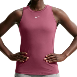 Женский теннисный топ Nike One Classic Dri-Fit Tank - pink smoke/white