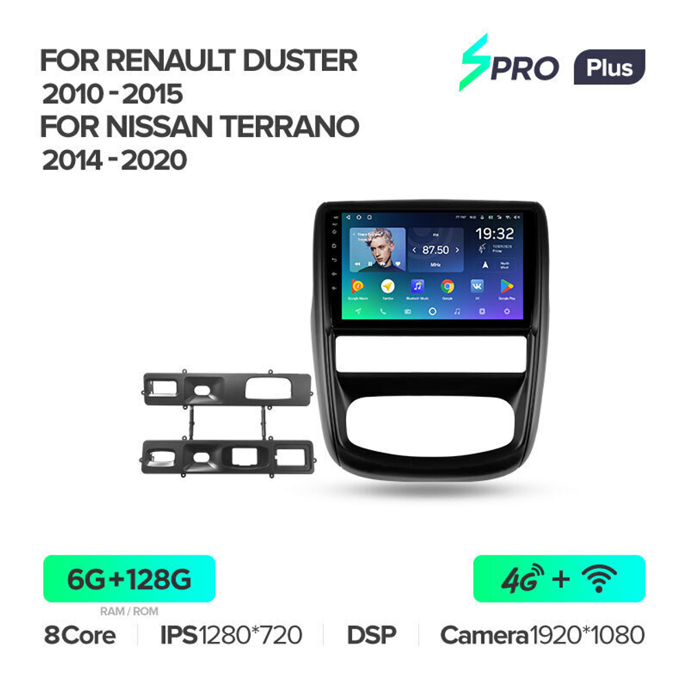 Teyes SPRO Plus 9" для Nissan Terrano 2014-2020