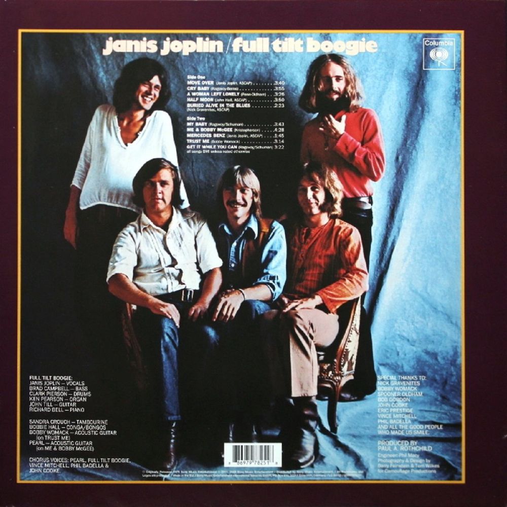 Janis Joplin - Pearl (LP). Новая запечатанная виниловая пластинка + ПОДАРОК